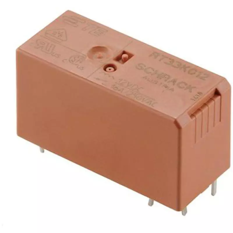 TE CONNECTIVITY Relay 1 Pole 29 mm Length, 2-1393240-3 (Pack of 20)