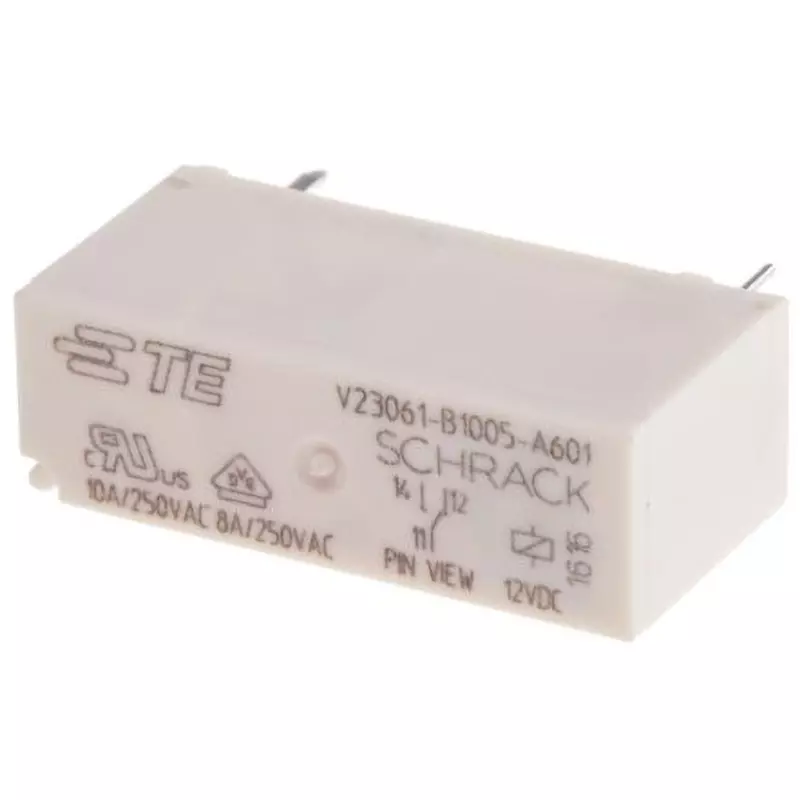 TE CONNECTIVITY Relay 1 Pole 30 mm Length, V23061B1005A601=MINISTARKSTROM