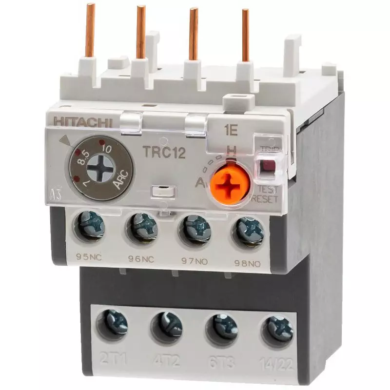 Hitachi Thermal Relay 1A1B Auxiliary Contacts, TRC12-1E 0.21A
