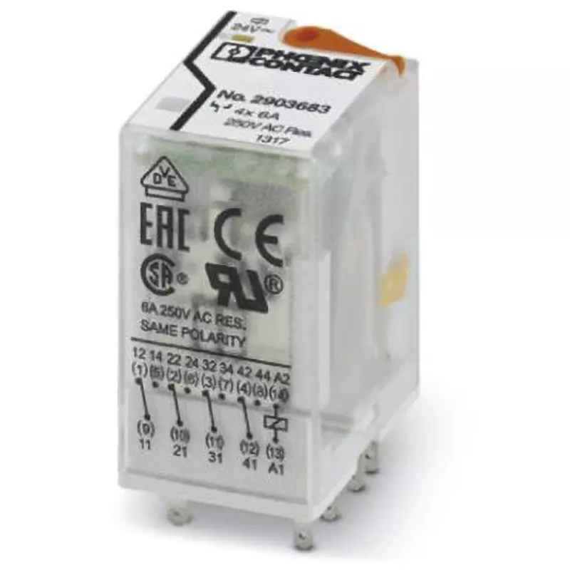 Phoenix Contact Relay RT I Protection Class REL-IR Series Plugin Type of Sign, 2903683