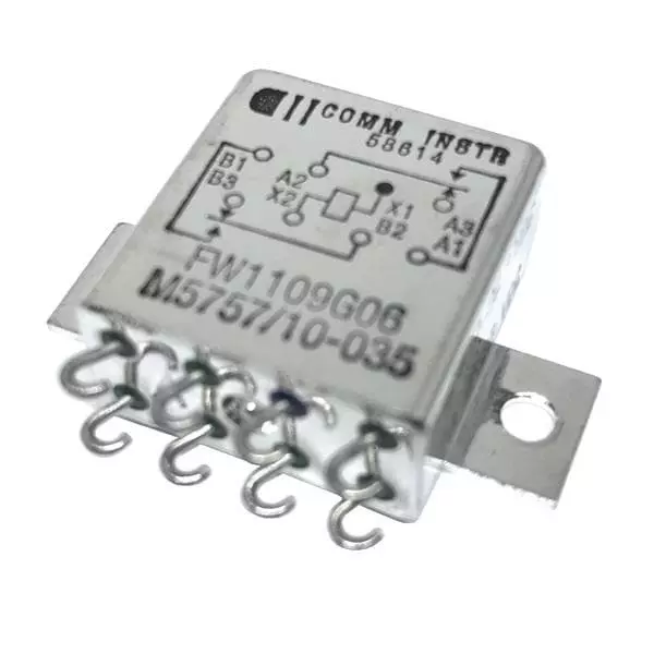 TE CONNECTIVITY Full Size Relay Panel Mount 2 Form C (DPDT-NO, NC) 2 Amp 28 V DC, M5757/10-035