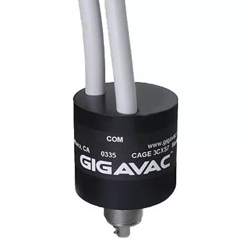 GIGAVAC High Voltage Relay Thread Mount 1 Form B (SPST-NC) 10 Amp 70 kV DC, G71B841