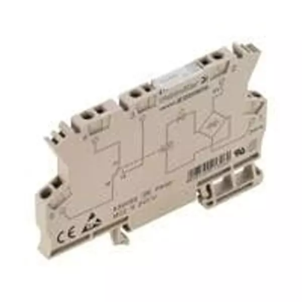 Weidmuller Electromechanical Relay DIN Rail Mount 1 Form C (SPDT-NO, NC) 6 Amp 250 V AC, 8365980000