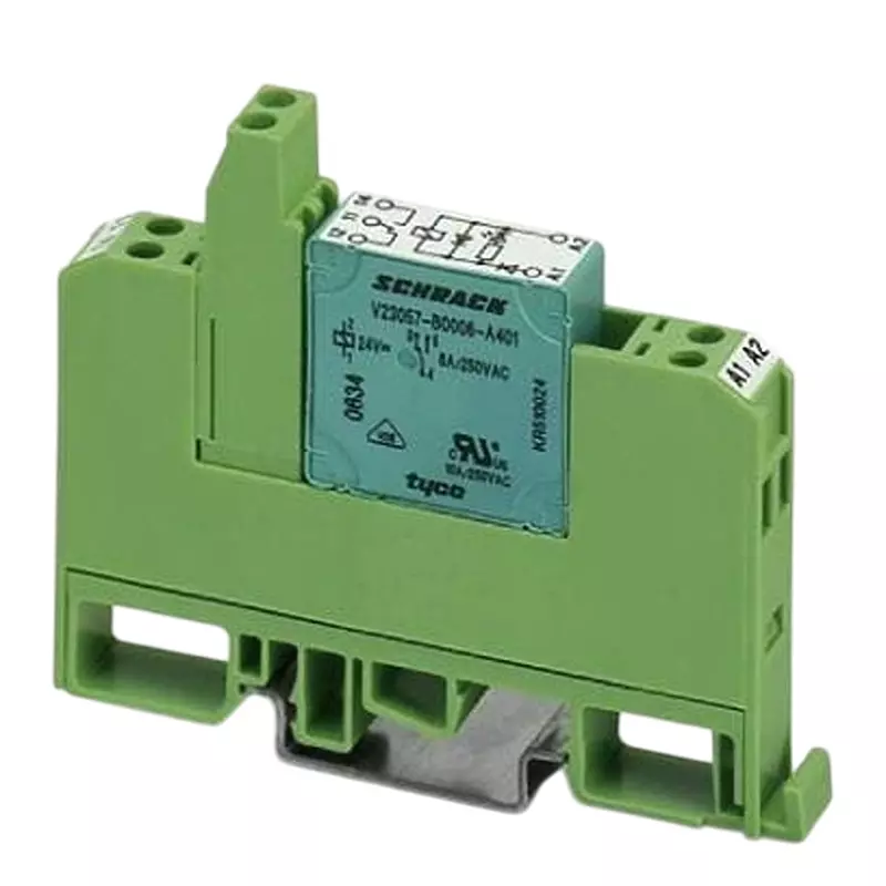 Phoenix Contact Relay Module DIN Rail Mount 1 Form C (SPDT-NO, NC) 500 mA 30 V AC, 36 V DC, 2940090
