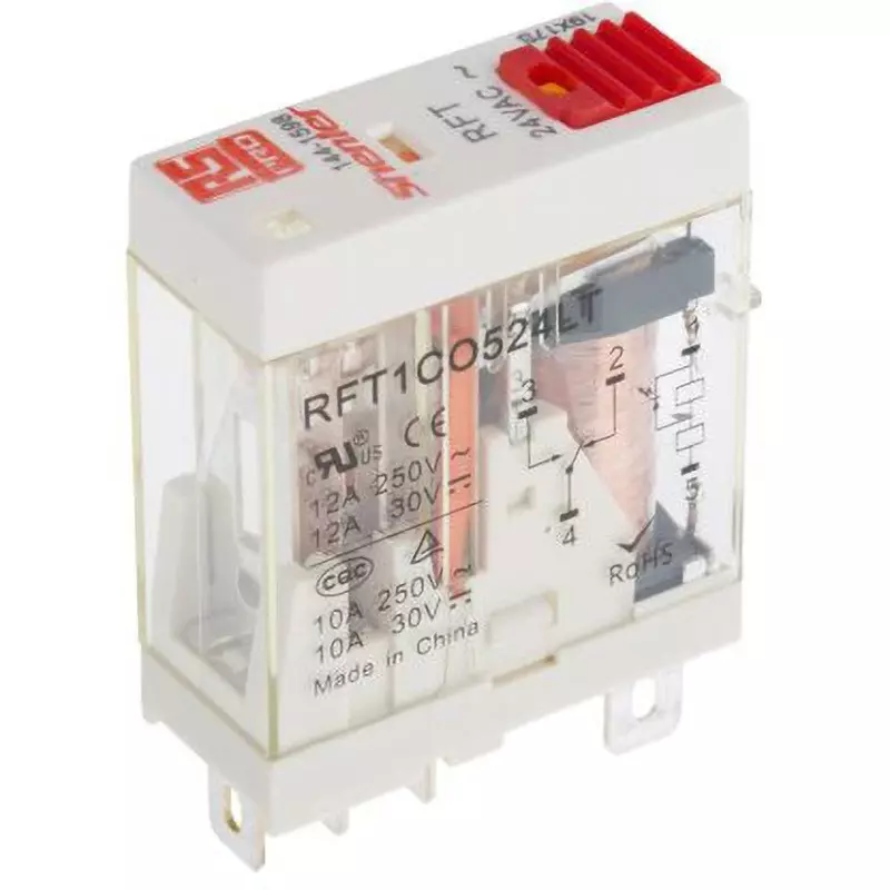 RS PRO Reed Relay Plugin AC 24 V Rated Coil Voltage, 144-1598