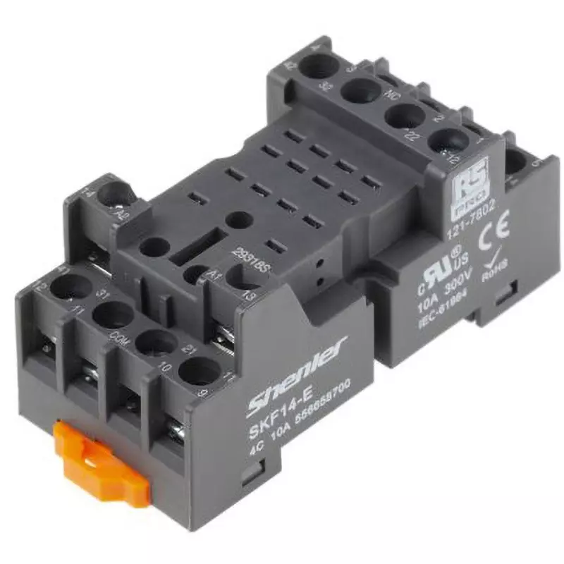 RS PRO Reed Relay Din Rail Mounting 14 Contacts, 121-7802