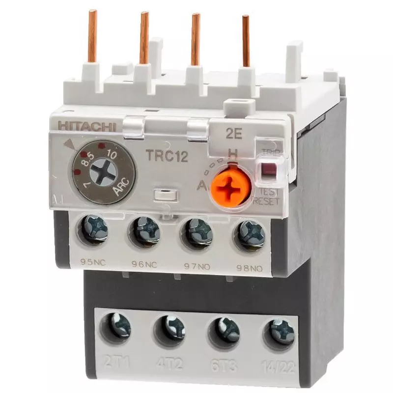 Hitachi Thermal Relay 1A1B Auxiliary Contacts, TRC12-2E 7.5A