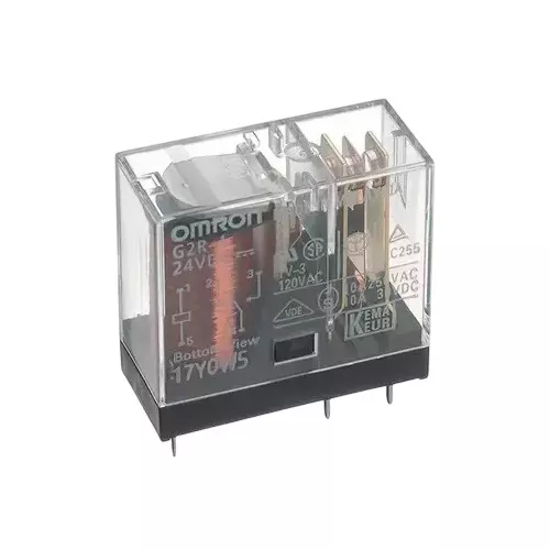 Omron Relay 1C Contact Configuration 1000 m/s² Impact Resistance, G2R-1