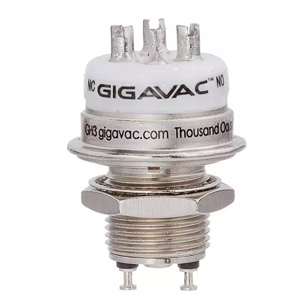 GIGAVAC High Voltage Relay Thread Mount 1 Form C (SPDT) 18 Amp 3.5 kV DC, GH3
