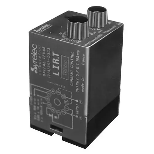 Crouzet Protection Relay DIN Rail Mount 1 Form C (SPDT-NO, NC) 10 Amp, DIRT110A