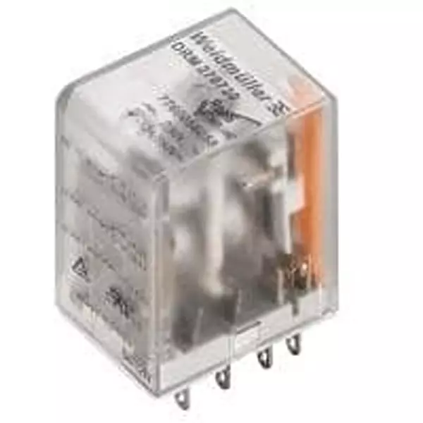 Weidmuller Individual Relay Socket Mount 2 Form C (DPDT-NO, NC) 10 Amp 250 V AC, 7760056060