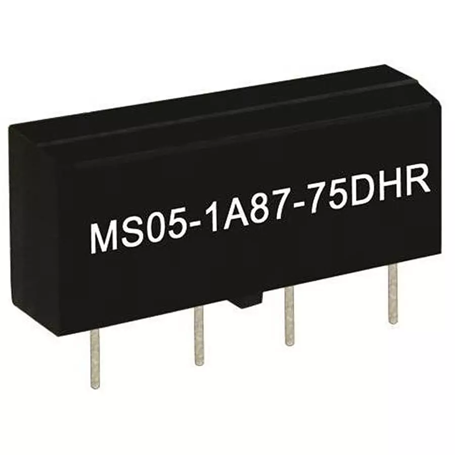 MEDER electronic Reed Relay 1 Form A (SPST-NO) 5 V DC, MS05-1A87-75D