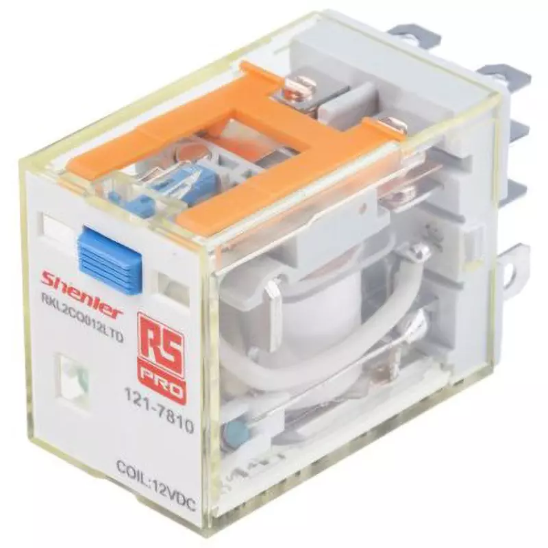 RS PRO Reed Relay Plugin DC 12 V Rated Coil Voltage, 121-7810
