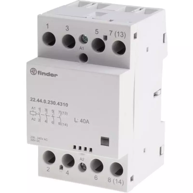 Finder Finder Relay AC240 V Coil Voltage AC240 V Rated Coil Voltage 176 A A Maximum Contact Current, 22.44.0.230.4310