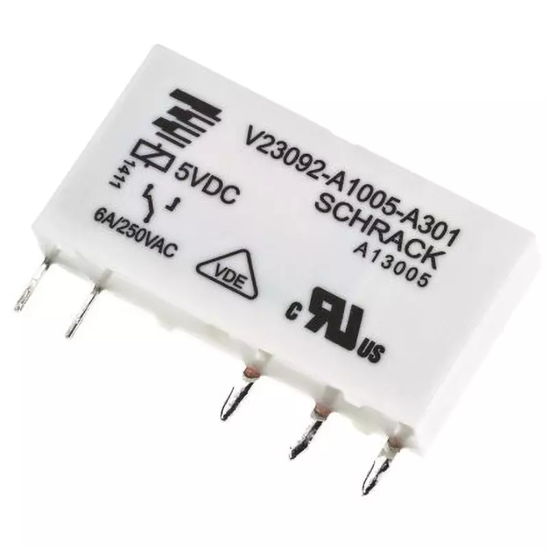 TE CONNECTIVITY Relay 1 Pole 28 mm Length, V23092-A1005-A301