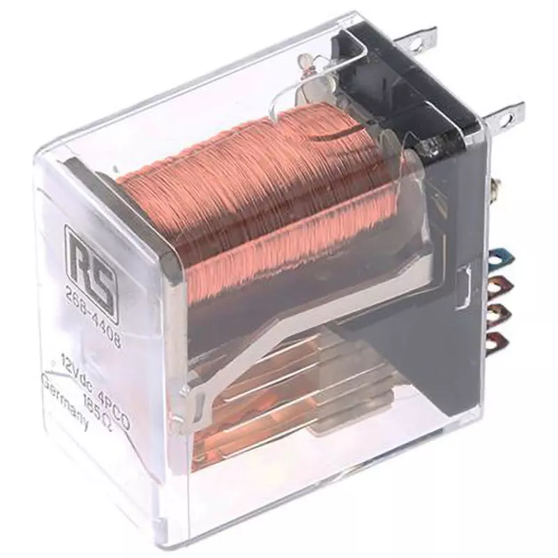 TE CONNECTIVITY Relay 2 Pole 19 mm Length, V23154D 417B110 2-1393807-6
