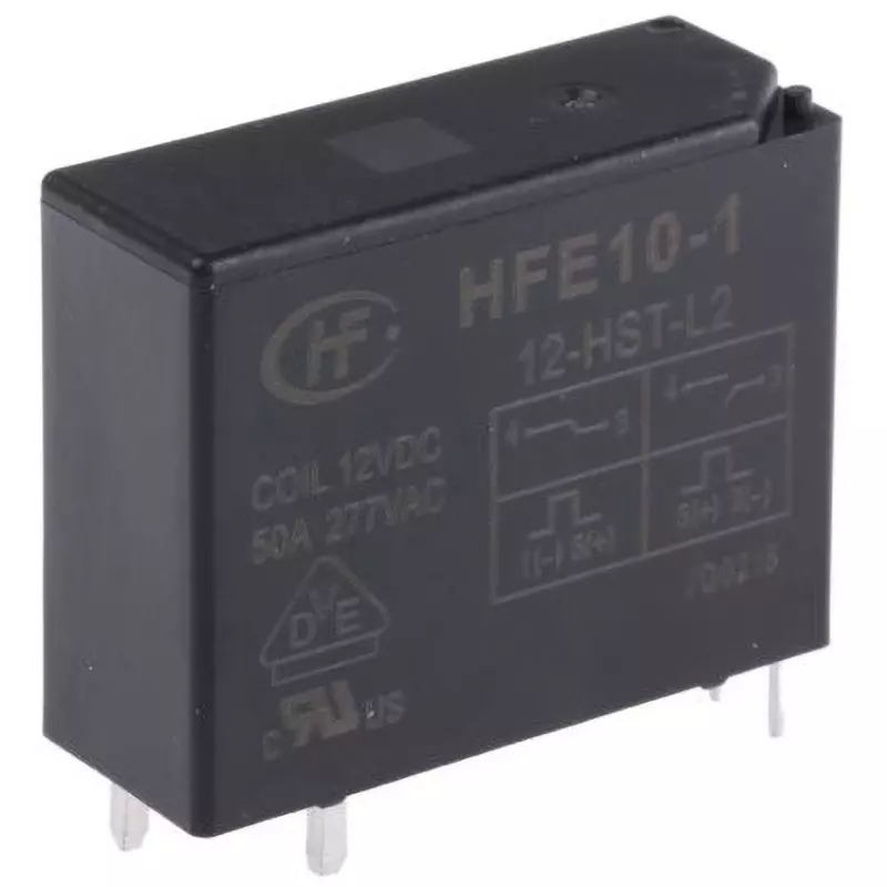 RS PRO Latching Relay PCB Mounting DC 12 V Rated Coil Voltage, 476-577