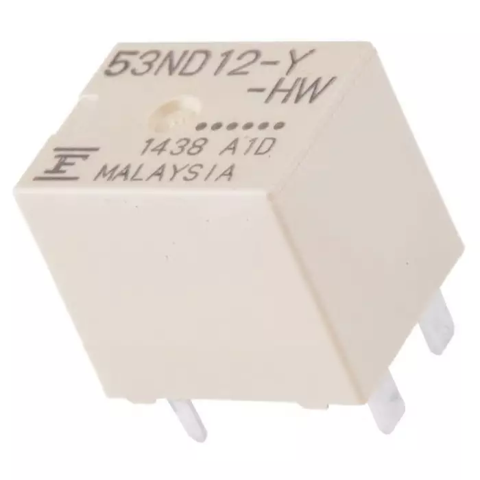 Fujitsu PCB Mount Automotive Relay 12 V DC Coil Voltage 40A Switching Current SPST, FBR53ND12-Y-HW