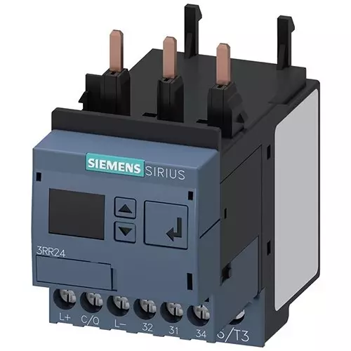 Siemens Monitoring Relay Panel Mount 1 CO 40 Amp, 3RR24421AA40