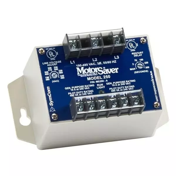 Littelfuse Voltage Monitoring Relay Panel Mount 2 Form C (DPDT-NO, NC) 10 Amp 190 V AC to 480 V AC, 250A-MET