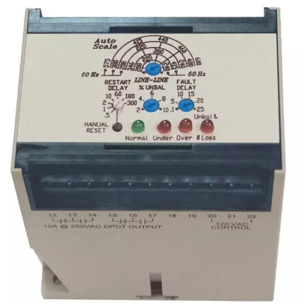 ATC Diversified Electronics Monitoring Relay Socket Mount DPDT 10 Amp 240 V, SLU-600-ASTDS