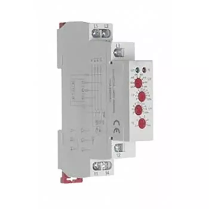 Relpol Phase Voltage Monitoring Relay 3 Phase SPDT Maximum of 552 V DIN Rail, ECPF08