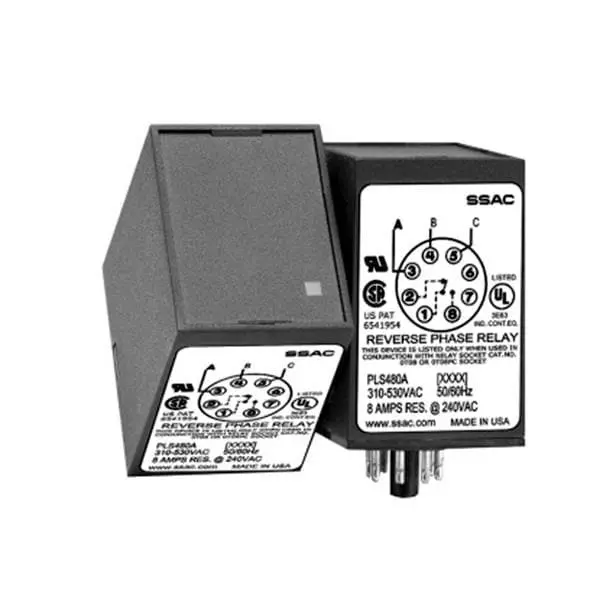 Littelfuse Voltage Monitoring Relay Socket Mount 1 Form C (SPDT-NO, NC) 10 Amp 240 V AC, PLS240A