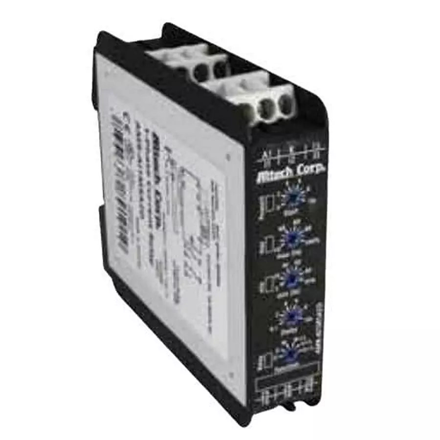 ALTECH Current Monitoring Relay DIN Rail Mount DPDT (2 Form C), AMR-AI1M5A2D