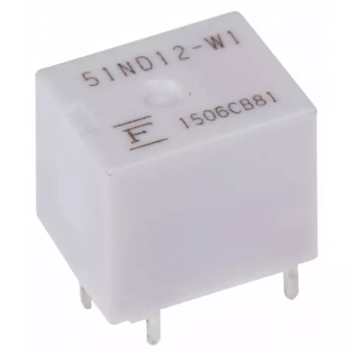 Fujitsu PCB Mount Automotive Relay 12 V DC Coil Voltage 25A Switching Current SPDT, FBR51ND12-W1