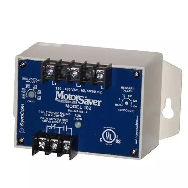 Littelfuse Voltage Monitoring Relay Chassis Mount 1 Form C (SPDT-NO, NC) 10 Amp 190 V AC to 480 V AC, 102A