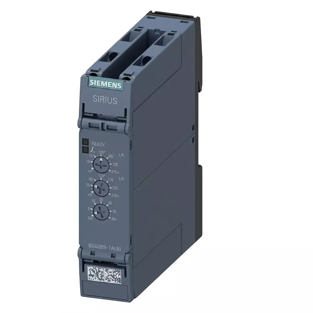 Siemens Analog Monitoring Relay with Self Supplied Control Supply Voltage and 1 CO Auxiliary Contacts, 3UG5533-1AL30