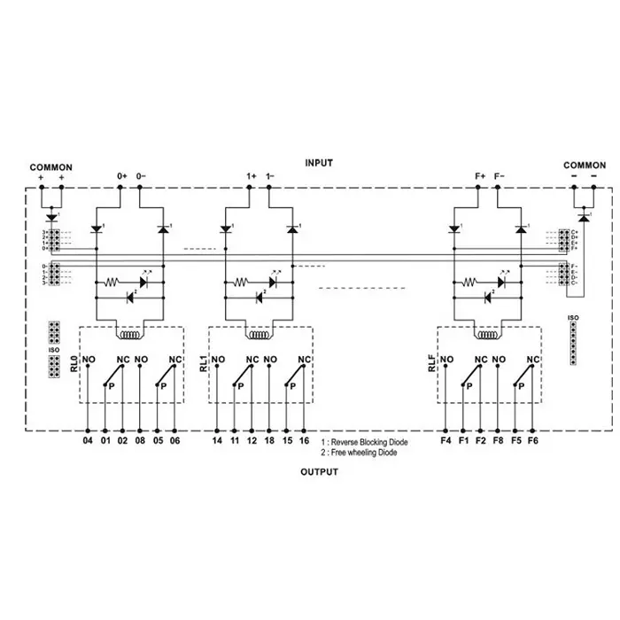 Shavison Socket Mounted Relay Module 8 Channel 2 C/O, AS395-24V-S-OE