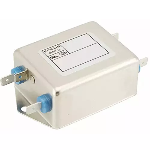 Epcos B84112G Series Chassis Mount EMC Filter 2 Amp Current Rating 1 Phase 250 V AC/DC 48 mm Length, B84112G0000M020