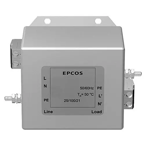 Epcos B84142A*166 Series Chassis Mount EMC Filter 30 Amp Current Rating 1 Phase 250 V AC/DC 99 mm Length, B84142A0030R166 (Pack of 4)