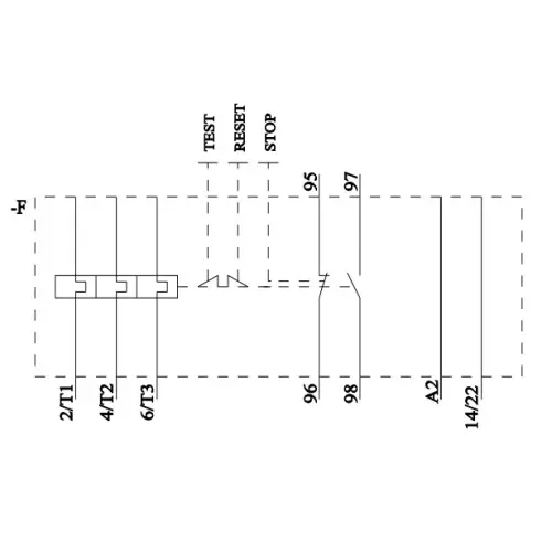 Siemens Thermal Overload Relays S00 Class 10 Screw Terminal 0.14-0.2 Amp, 3RU2116-0BB00-8K