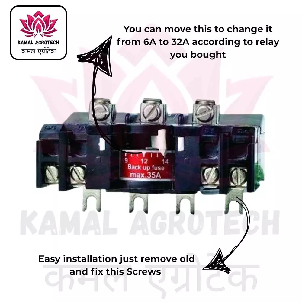 kamal-agrotech-6-10-amp-copper-thermal-overload-relay-for-dol-starter