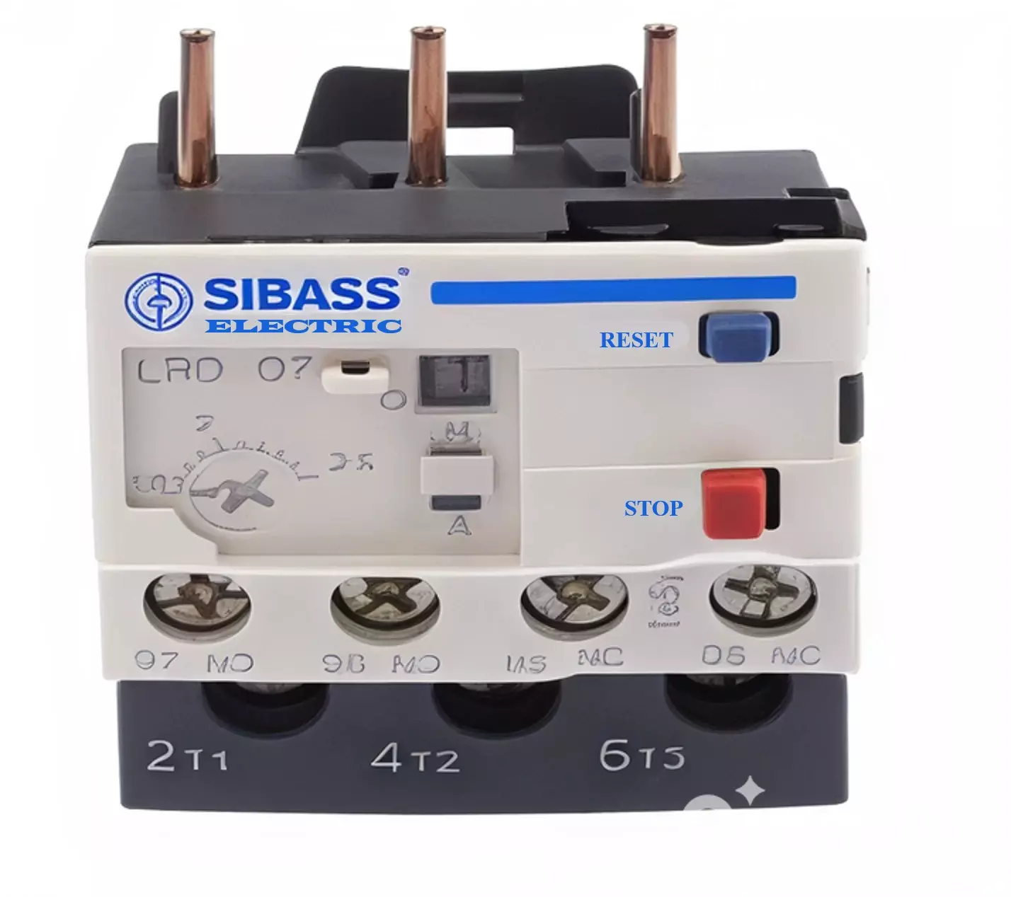 Sibass Electric Thermal Overload Relay with CE Mark, SE-LRD-01-22A (Pack of 100)