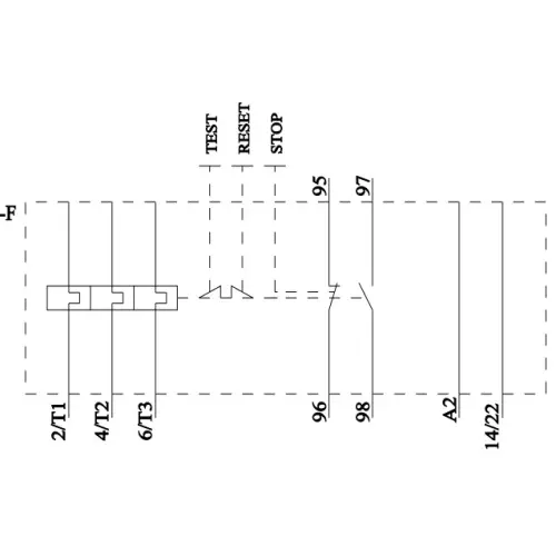Siemens Thermal Overload Relays S00 Class 10 Screw Terminal 0.28-0.4 Amp, 3RU2116-0EB00-8K