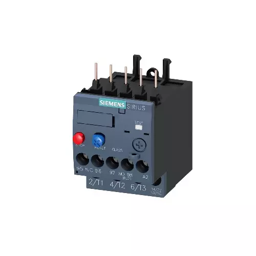 Siemens Thermal Overload Relays S00 Class 10 Screw Terminal 0.9-1.25 Amp, 3RU2116-0KB00-8K