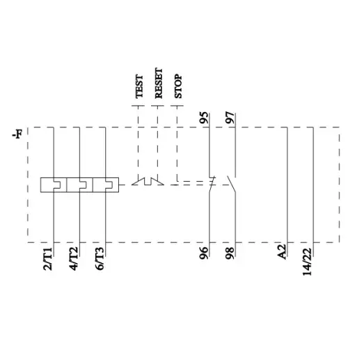 Siemens Thermal Overload Relays S00 Class 10 Screw Terminal 1.4-2 Amp, 3RU2116-1BB00-8K