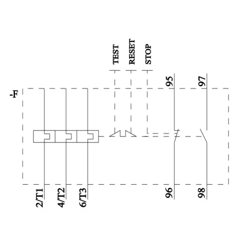 Siemens Thermal Overload Relays S0 Class 10 Screw Terminal 1.8-2.5 Amp, 3RU2126-1CB00-8K