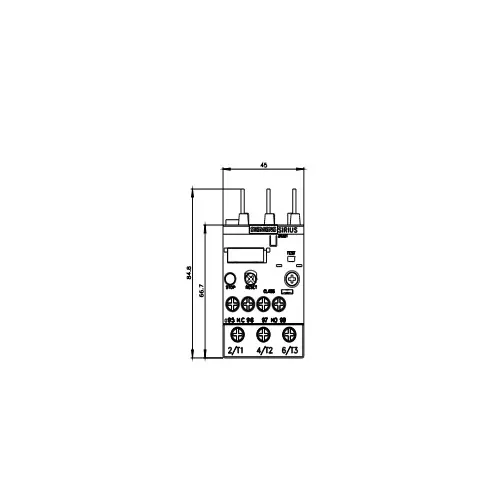 Siemens Thermal Overload Relays S0 Class 10 Screw Terminal 9-12.5 Amp, 3RU2126-1KB00-8K