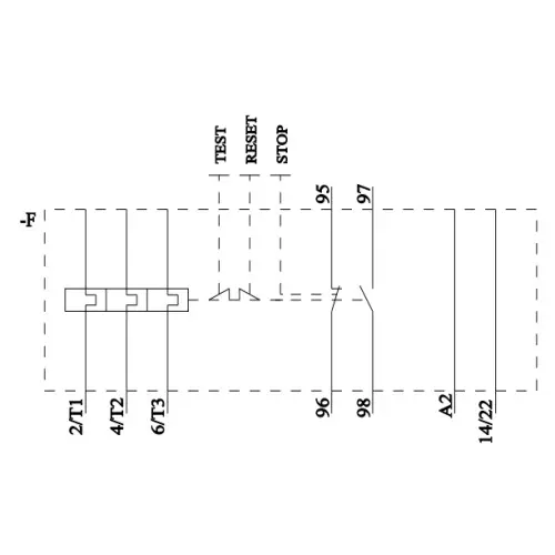 Siemens Thermal Overload Relays S00 Class 10 Screw Terminal 0.11-0.16 Amp, 3RU2116-0AB00-8K