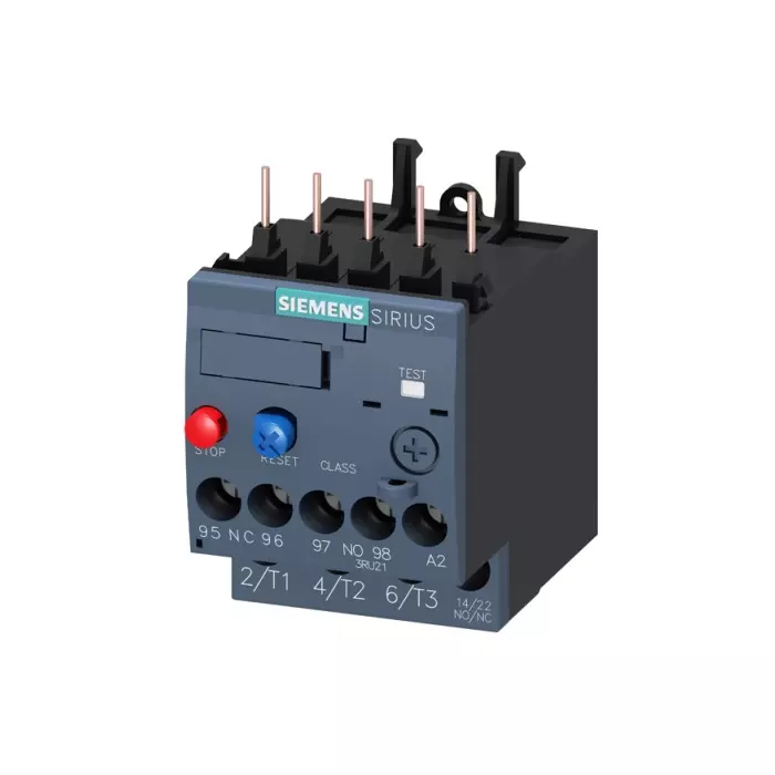 Siemens Thermal Overload Relays S00 Class 10 Screw Terminal 2.2-3.2 Amp, 3RU2116-1DB00-8K