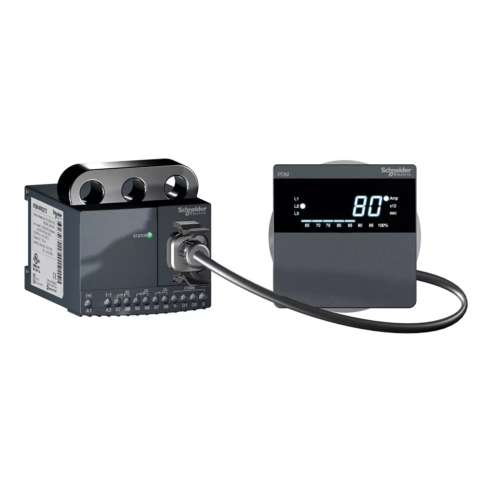 Schneider Electric Digital EOCR with Modbus Communication TeSys Protect Series GF Protection with External CT, Extended Display, IFMZ-WRCUWZ