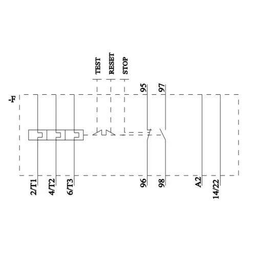 Siemens Thermal Overload Relays S00 Class 10 Screw Terminal 0.18-0.25 Amp, 3RU2116-0CB00-8K