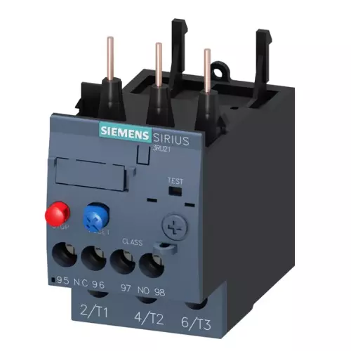 Siemens Thermal Overload Relays S0 Class 10 Screw Terminal 5.5-8 Amp, 3RU2126-1HB00-8K