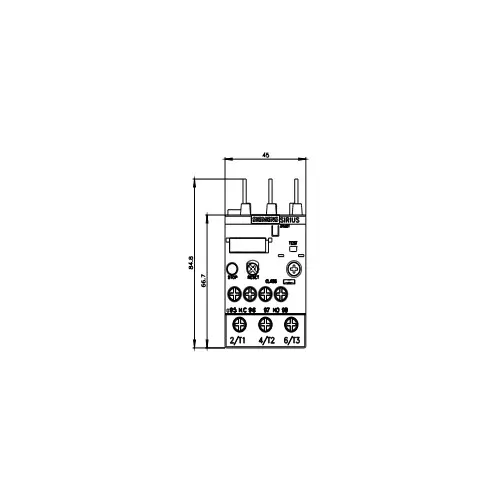 Siemens Thermal Overload Relays S0 Class 10 Screw Terminal 14-20 Amp, 3RU2126-4BB00-8K
