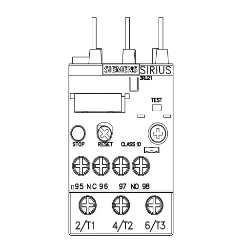 Siemens Thermal Overload Relays S0 Class 10 Screw Terminal 14-20 Amp, 3RU2126-4BB00-8K