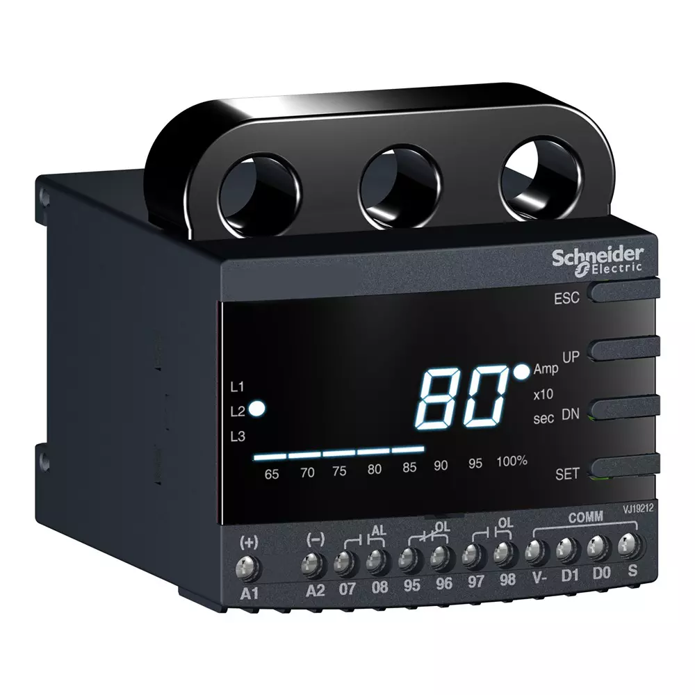 Schneider Electric Digital EOCR with Modbus Communication TeSys Protect Series GF Protection with External CT, Inbuilt Display, I3MZ-WRAUWZ